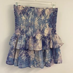 Juniper Blue Blue/Purple/White skirt